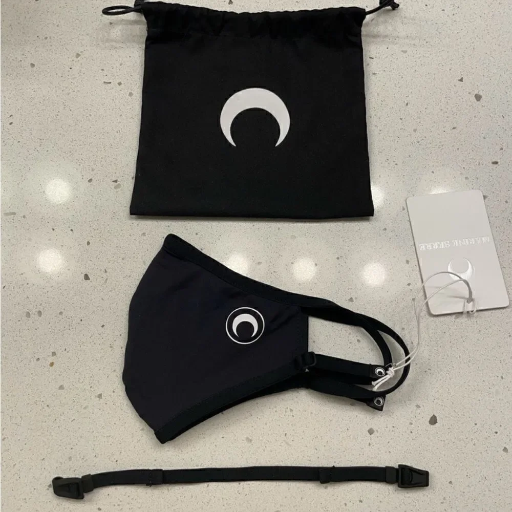 Marine Serre Moon motif face mask size S/M